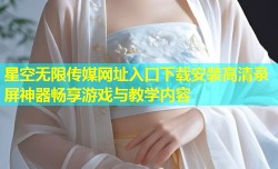 星空无限传媒网址入口下载安装高清录屏神器畅享游戏与教学内容