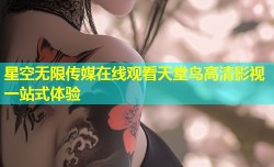 星空无限传媒在线观看天堂鸟高清影视一站式体验