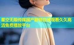 星空无限传媒国产剧情在线观看久久高清免费播放平台