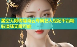星空无限传媒肖云专属艺人经纪平台精彩演绎无限可能