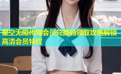 星空无限传媒会员兑换码领取攻略解锁高清会员特权
