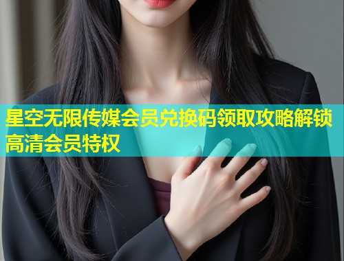 星空无限传媒会员兑换码领取攻略解锁高清会员特权  第2张