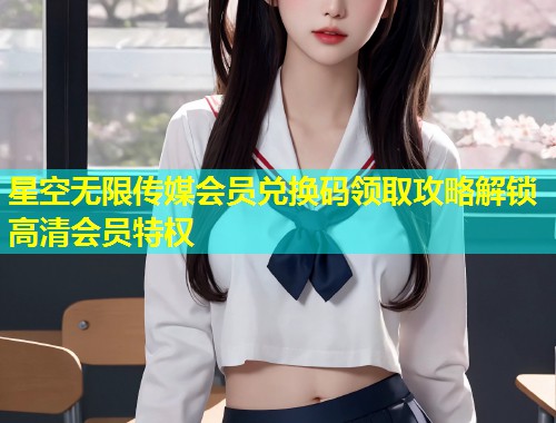 星空无限传媒会员兑换码领取攻略解锁高清会员特权  第1张