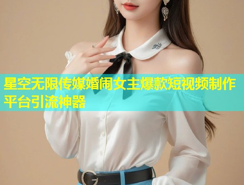 星空无限传媒婚闹女主爆款短视频制作平台引流神器  第1张