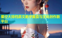 星空大排档嘉文数字美食与文化创作新平台