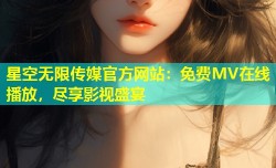 星空无限传媒官方网站：免费MV在线播放，尽享影视盛宴