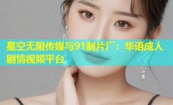 星空无限传媒与91制片厂：华语成人剧情视频平台