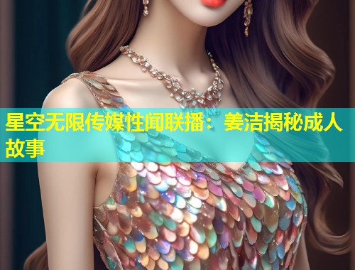 星空无限传媒性闻联播：姜洁揭秘成人故事  第1张