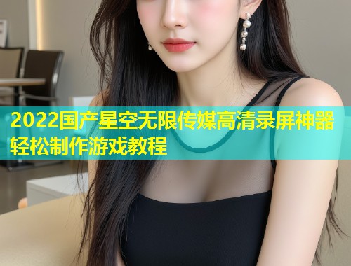 2022国产星空无限传媒高清录屏神器轻松制作游戏教程  第1张