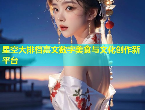 星空大排档嘉文数字美食与文化创作新平台  第1张